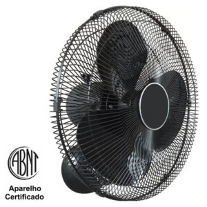 Ventilador de Parede 40cm Preto Bivolt Q400P