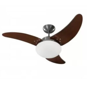 Ventilador de Teto Solano Tron Aço Escovado com Tabaco 127v